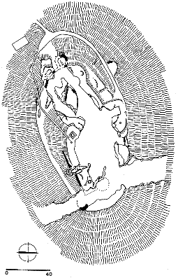 hrad Veliš – náčrt (100K)