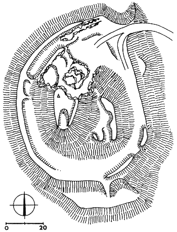 hrad Isenberk (�eleznice) � n��rt