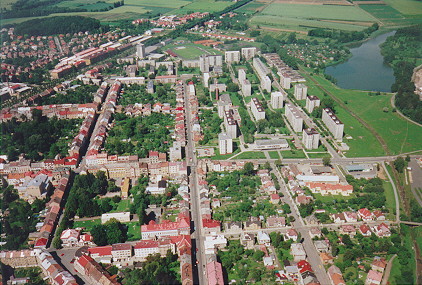 Sídliště U trati, rybník Šibeňák (83K), zvětšený obrázek – 270K