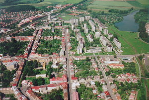 Ji��n, s�dli�t� L�py, U trati.