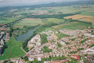 Ji��n, v�chodn� ��st � rybn�k �ib���k, V�trov.