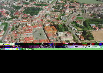 obrázek města s jesuitskou kolejí