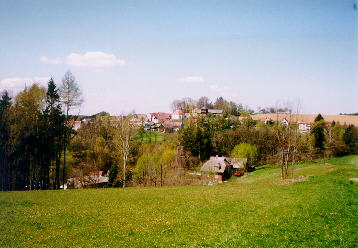 Mladìjov, pohled od Lovèe