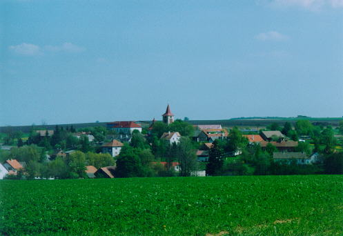 Byst�ice, pohled na ves