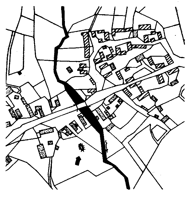 tvrz v Ba�nici � katastr