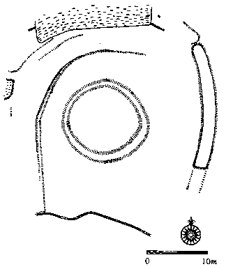 tvrz v Mackov� � pl�n