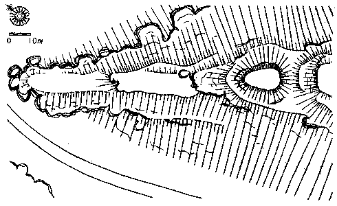 tvrz na Neb�kov� � p�dorys