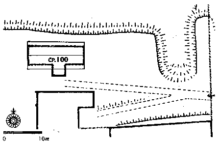 tvrz v Nemy�evsi � pl�n