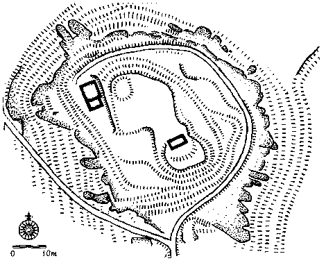 tvrz v Pa��zku � pl�n