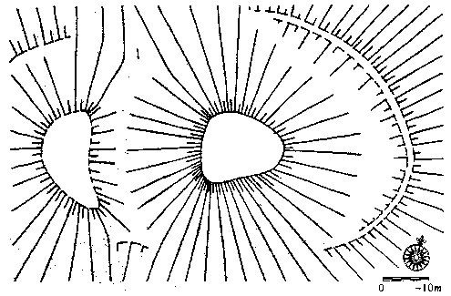 tvrz v Rakov� � p�dorys