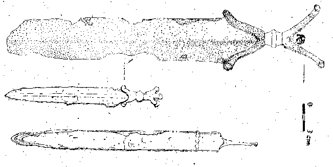 Keltský mečík z Údrnické Lhoty